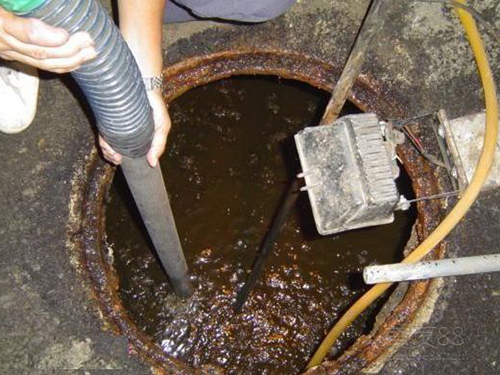 山阳隔油池清理